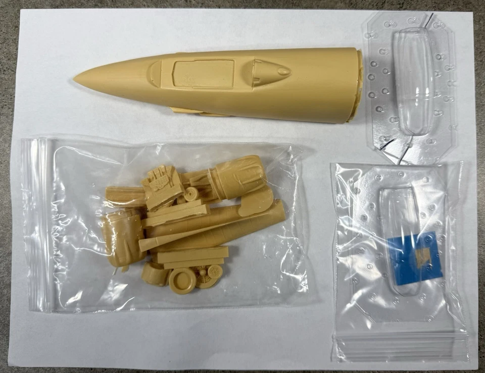 C & H Aero Miniatures McDonnell F-101A/C Voodoo 1/48 Resin Conversion Kit - Image 2 of 4