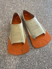 Swim Fins Flow Short Blade Kid Size XXS 1-3 Orange Swim Fins