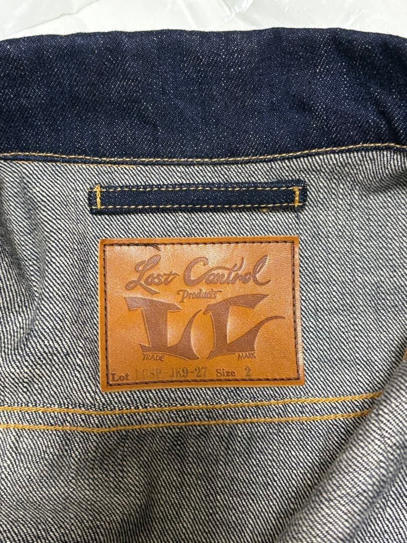 Lost Control Denim Jacket Leather - image 4