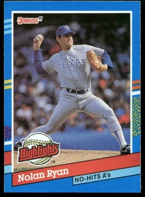 Nolan Ryan - 1991 Donruss Baseball - Highlights #BC-3 - Bild 1 von 2