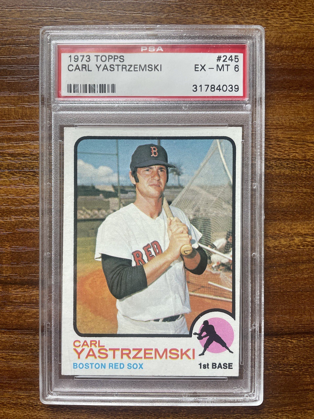 1973 Topps Carl Yastrzemski #245 PSA 6