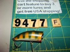 V9477 F KAUTZKY CHUG IKE SURFACE LAZY IKE FISHING LURE