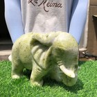 10.7LB Natural Lantian Jade elephant skull hand carved crystal specimen healing — photo 4