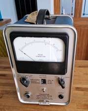 vintage Dawe Instruments Ltd Type 1431A Transistor Vibration Meter. Untested