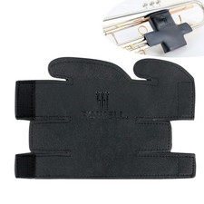 ROWELL Trumpet Hand Guard Leather Trumpet Valve Guard Portable Trumpet Valve ...