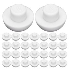 50 Pcs Toilet Seat Anti-slip Spacers Bathroom Cushion Pads Bidet Lid Buffer