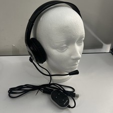 MICROSOFT LIFECHAT LX-3000 1084 HEADSET EUC Tested Working