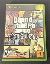 Grand Theft Auto: San Andreas XBox Fully CIB W/Map Inserts