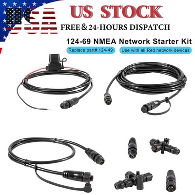 124-69 NMEA 2000 Network Starter Kit for Lowrance N2K-EXP-RD-2,HDS LCX GlobalMap