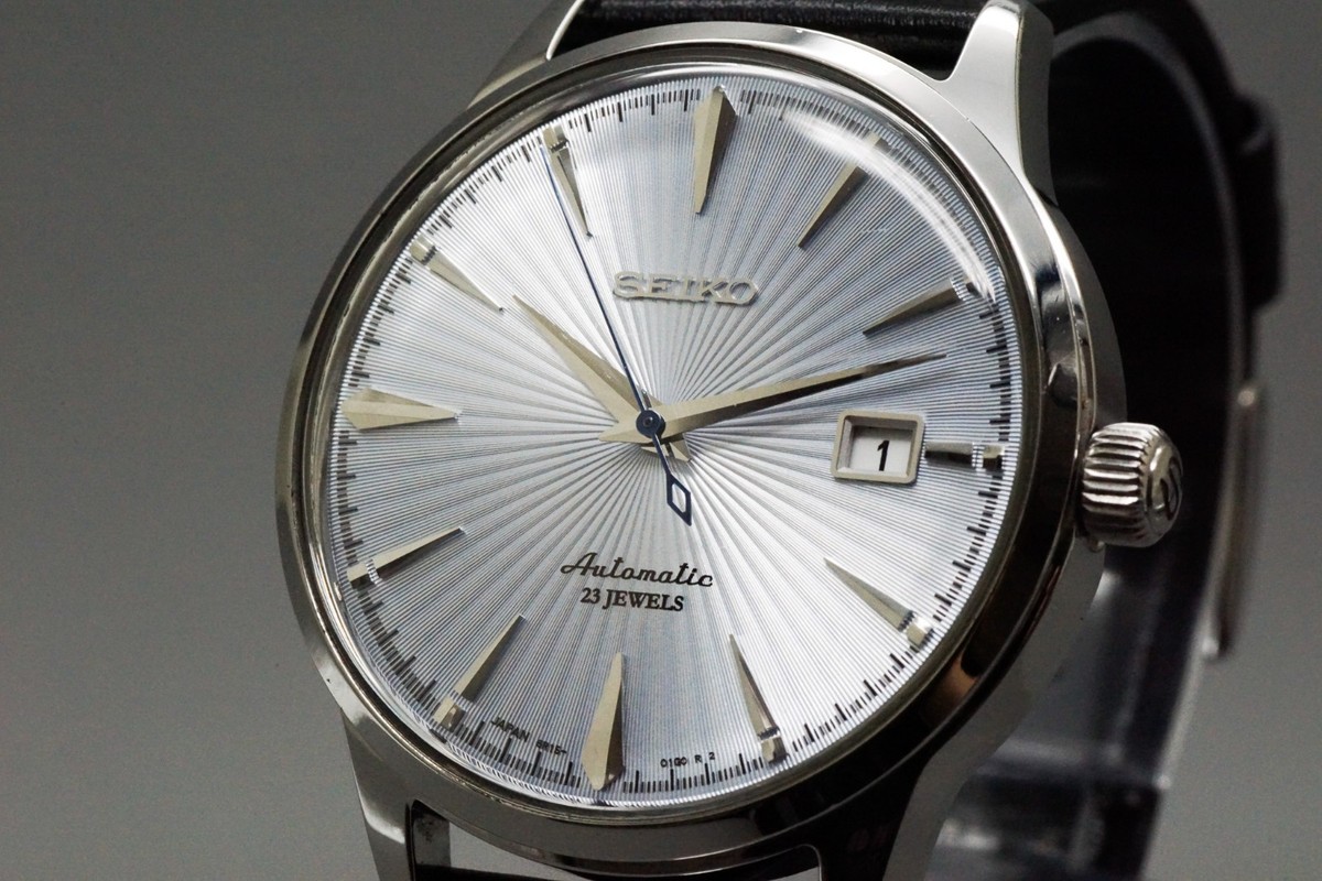 Near MINT* SEIKO 6R15-01S0 SARB065 Cocktail Blue Automatic Men