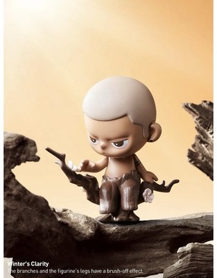 POP MART  AUTHENTIC KUBO Breathing In Series Figure [ Winter's Clarity ]