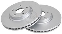 2X Bremsscheibe Beschichtet A.B.S. 18081 FüR Mondeo MAX WA6 BA7 Ford 4 Turnier
