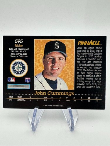 1993 Pinnacle MLB Baseball #s 300-620 - You Pick - Fill Your Set - Picture 335 of 365