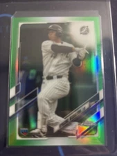 2021 Topps Chrome NPB RYOSUKE NISHIKAWA Rookie RC GREEN /99 #130 Marines JAPAN