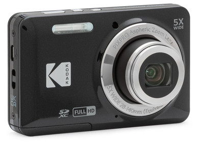 Kodak PIXPRO FZ55 Schwarz Kompaktkamera 16MP 5x Zoom Full HD Video Foto NEU