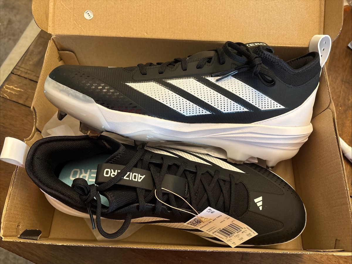 adidas Adizero Impact TPU 2.0 Baseball Cleats JH6737 Black Size M7.5 / W8.5 New adidas Adizero Impact 2.0 USA TPU Baseball Cleats | Better  main image 3