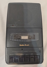 PARTS ONLY--Vtg Radio Shack CTR-94 Portable Cassette Tape Recorder Built in Mic