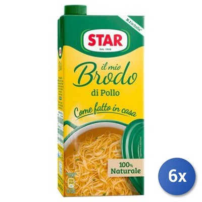 6X Bundle Brühe STAR Fertig Huhn Lt 1