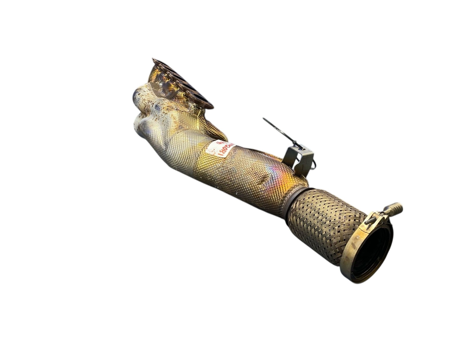 2012 AUDI R8 RECERTIFIED AWD 5.2L CATALYTIC CONVERTER PIPE U/VGA/420131090/1010