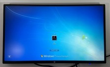 HP N246v 23.8" 1080p HDMI DVI-D VGA LCD Computer Monitor - with Cables NO STAND