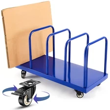 Metal Carton Cart Stand Carton Stand Rack Portable Floor-Standing Storage Car...
