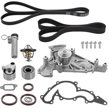 OE Timing Belt Kit &Water Pump Fit Toyota Tundra 4Runner Water Pump 4.7L V8 US
