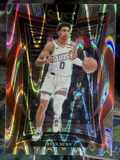 2024-25 Panini Select Ryan Dunn Concourse #100 Silver Tectonic Prizm (RC)