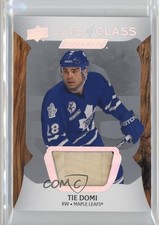 2024-25 Upper Deck Engrained Icons Cuts of Class Relics Tie Domi #CC-TD 11jd
