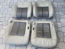 2003-2011 Lincoln Town Car Lh Rh Front Seats Leather Gray Stone