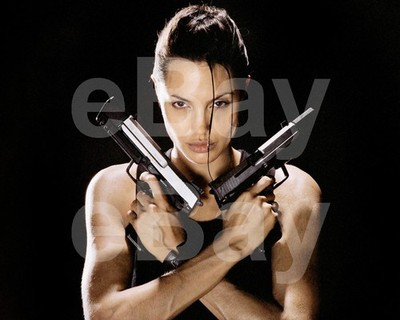 Lara Croft Tomb Raider (2001) Angelina Jolie 10x8 Foto
