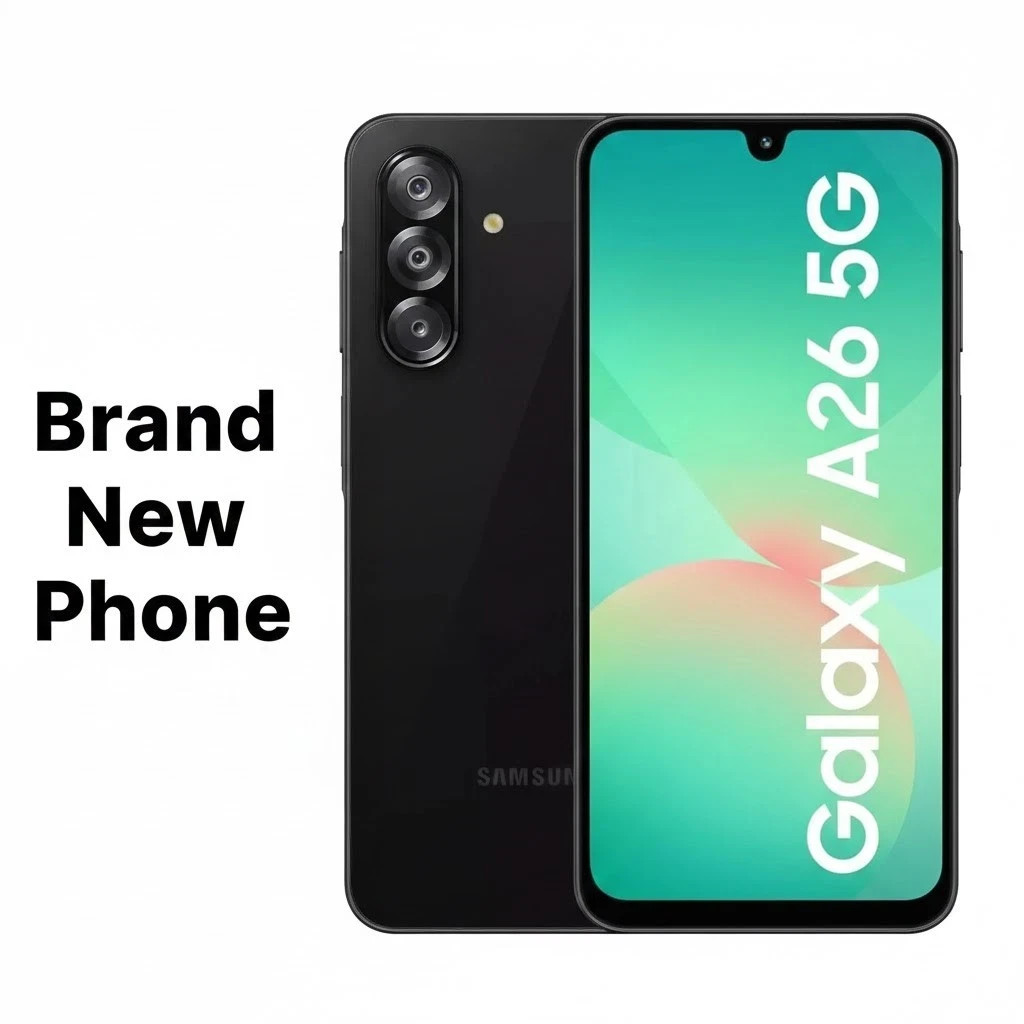 Samsung Galaxy A26 5G (2025) 128GB A266U Black Network Unlocked - Brand New