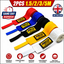 Power Hand Wraps Inner Gloves Bandages MMA Boxing Muay Thai Mexican Stretch 2x