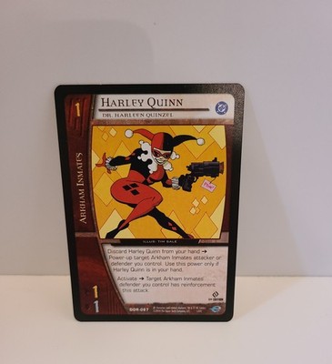 VS SYSTEM DC Origins #DOR-067 HARLEY QUINN Dr H Quinzel 1st Edition 