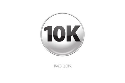 RaceDots: Magnetic Race Number Positioning System 4-Pack 10K