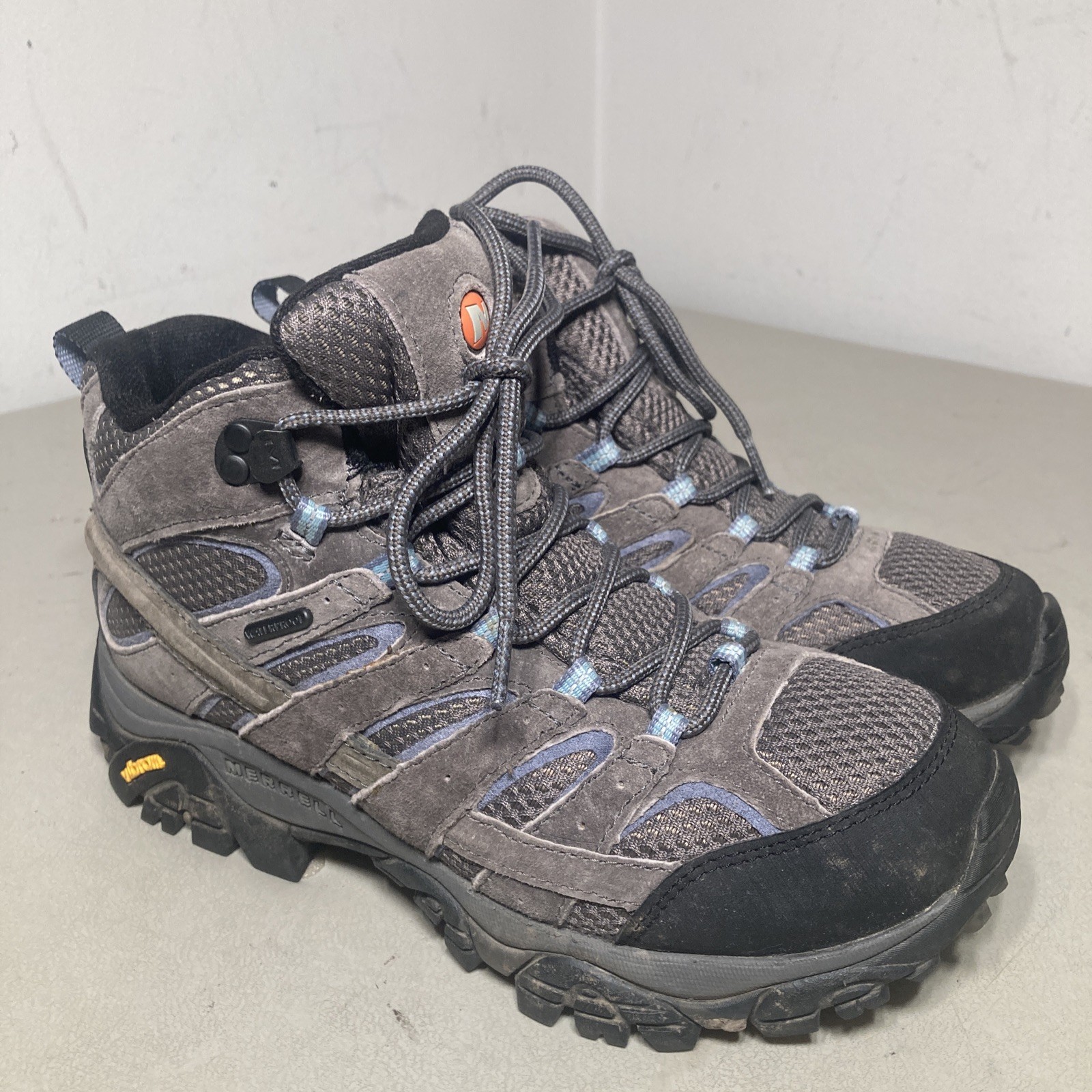 MERRELL DONNA taglia 8 5 MOAB 2 stivali medi scarpe trekking VIBRAM J06054
