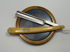 Vintage 9/16&rdquo; H.B.  Jaeger&rsquo;s B.S. Co. 18K Straight Razor Shave Ready Germany