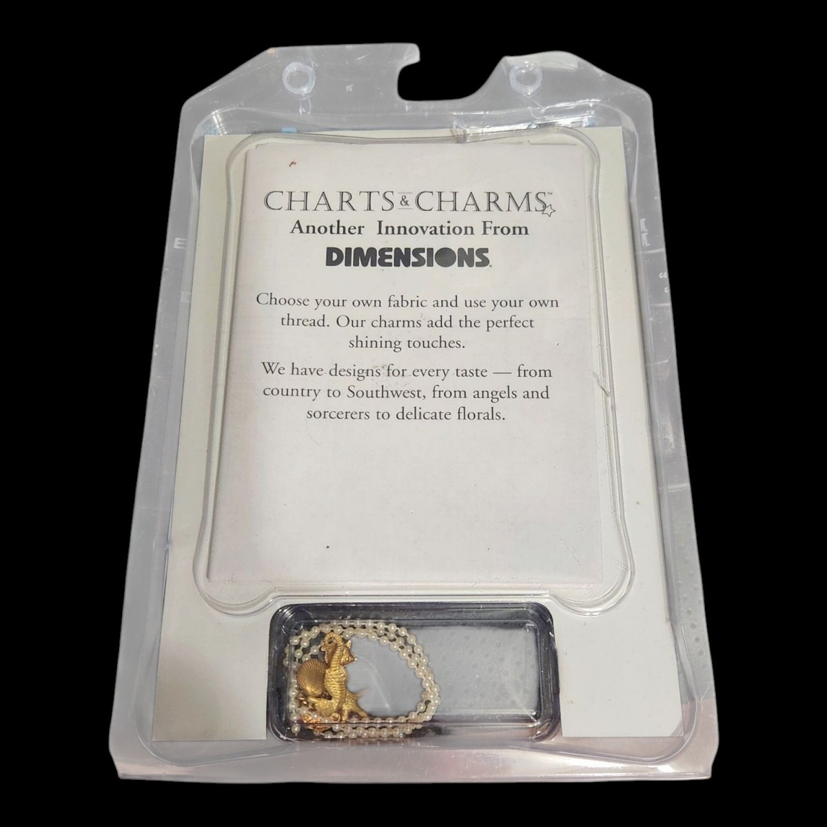 Dimensions Charts And Charms 72462 Ocean Princess Cross