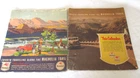 2 Vintage Calenders Advertising 1942 1944 Mobile Oil