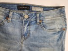 Aéropostale Women's Blue Light Wash Jegging Stretch Denim 5-Pocket Button — photo 2
