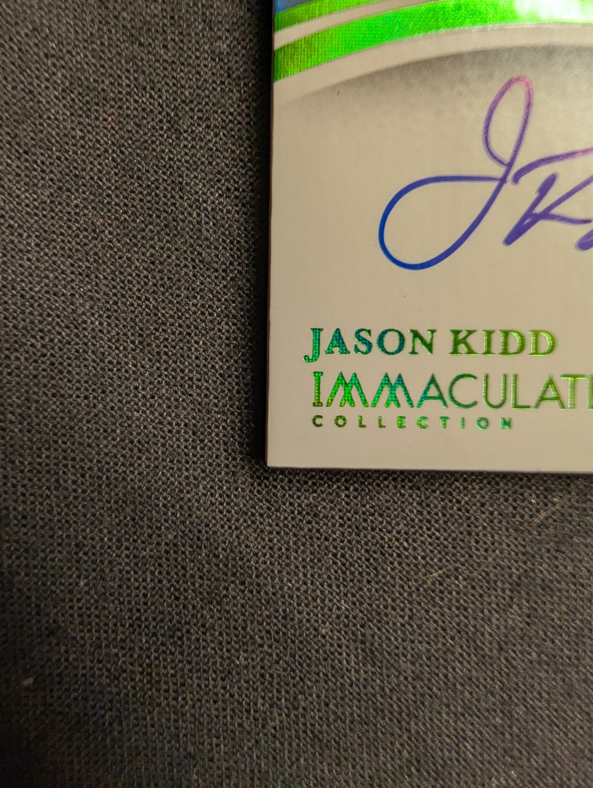 2024-25 Immaculate Sophisticated Signatures-Jason Kidd On Card Auto GREEN /5 view 5