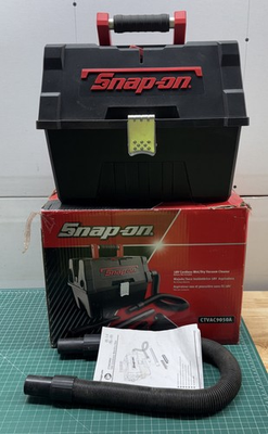 #ad Snap on CTVAC9050 18V Cordless Wet Dry Black Vacuum Cleaner Tested Working A5 $149.95