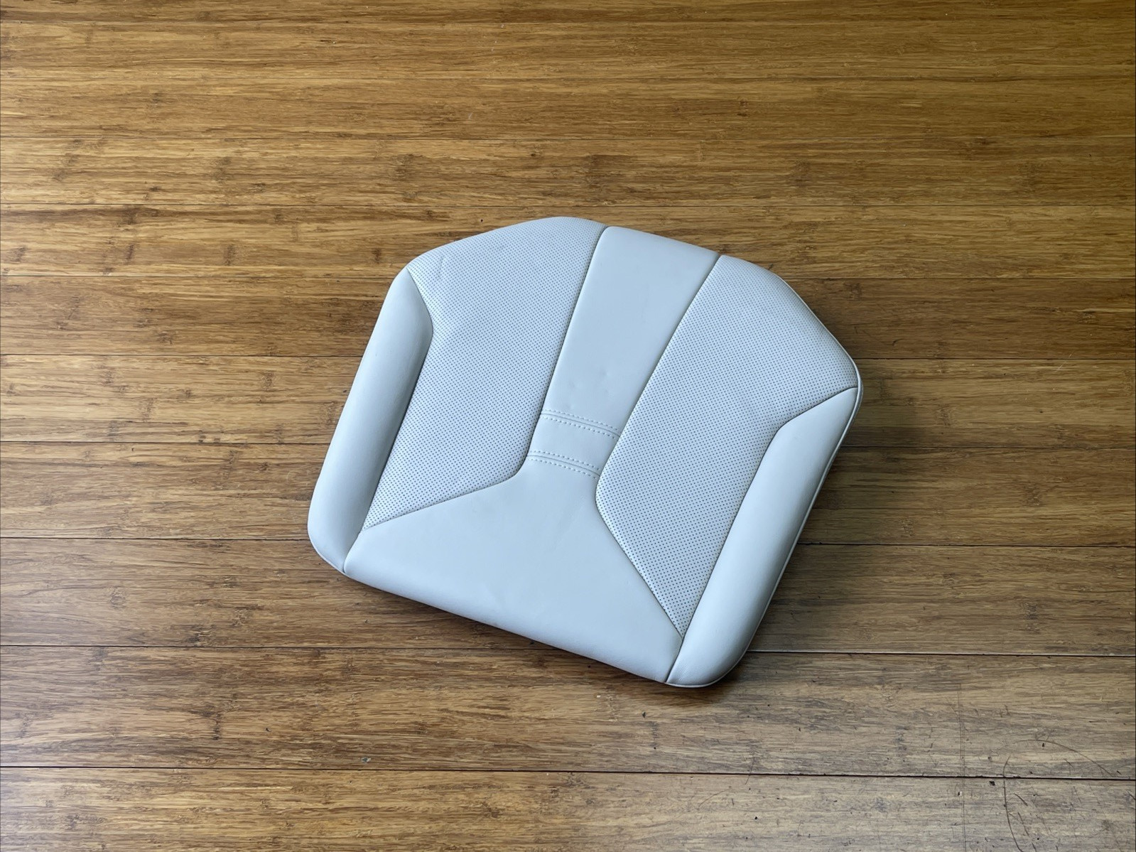 2015-2020 BMW i8 I12 Cushion Backrest White Leather Rear Left Or Right Upper OEM