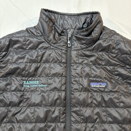 NWT Patagonia Nano Puff Vest Men’s L Black Quilted Insulated Primaloft (Logo) - Picture 3 of 15