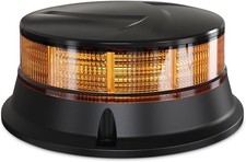Amber Beacon Light 4.2inch Flashing Safety Warning Lights Permanentmagnet Moun Amber Beacon Light 4.2inch Flashing Safety Warning Lights Permanentmagnet Moun