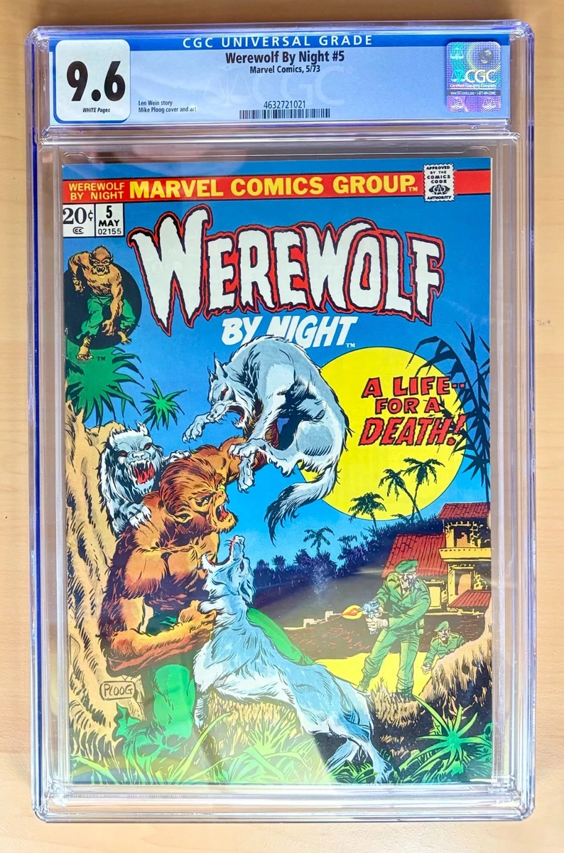 Werewolf by Night Certified Guaranty Company (CGC) Comics, Graphic