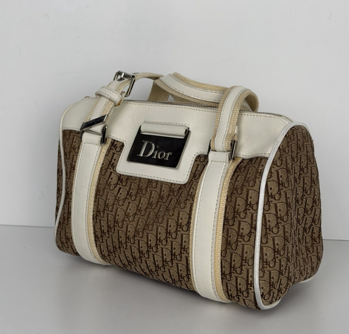 Dior ボストンバッグ ヴィンテージ Christian Dior Vintage Street Chic Boston Bag Medium in Monogram