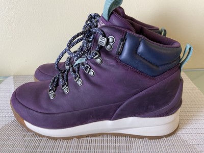 The North Face Women s Back To Berkeley MID WP Boots - Blackberry Wine Size 9