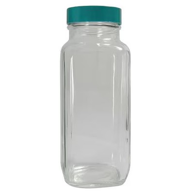 Qorpak Glc-01284 French Square Bottle, Narrow, 2 Oz, Pk48