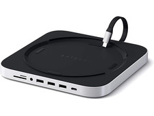 Satechi USB C Hub - Type-C Aluminum Stand Hub - USB-C Data Port, Micro/SD Card
