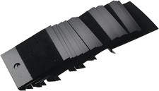 100Pcs Black Velvet Plastic Earring Cards Earring Display Hanging Jewelry Displa